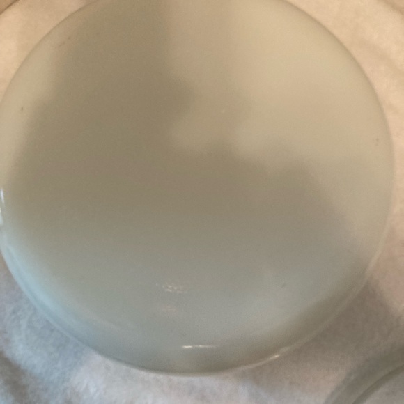 Vintage 1960s Brown Daisy Round Dynaware PYR-O-REY with another Lid - Picture 4 of 5